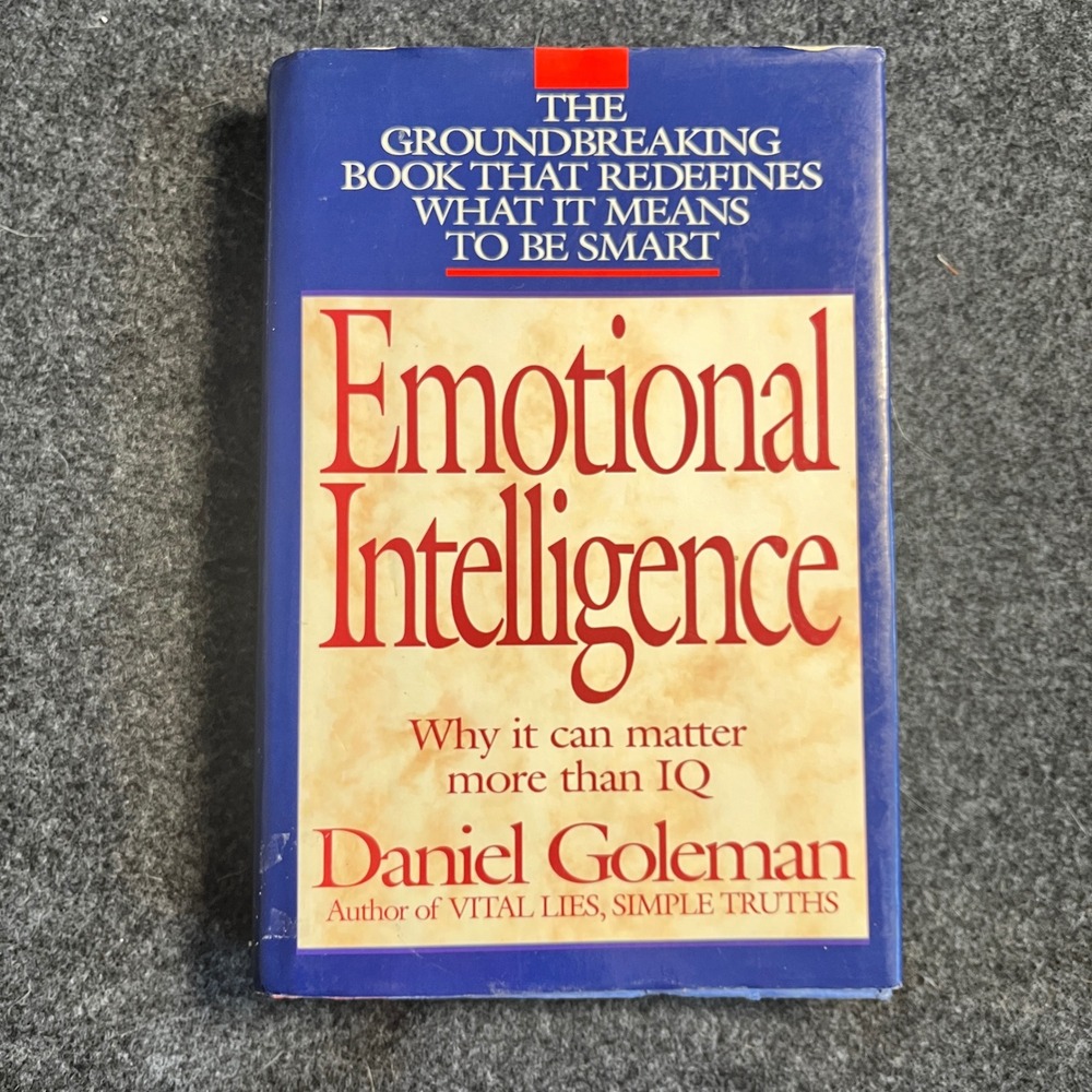 Emotional Intelligence Daniel Goleman Hardcover 1995 Bantam Books Psychology EQ